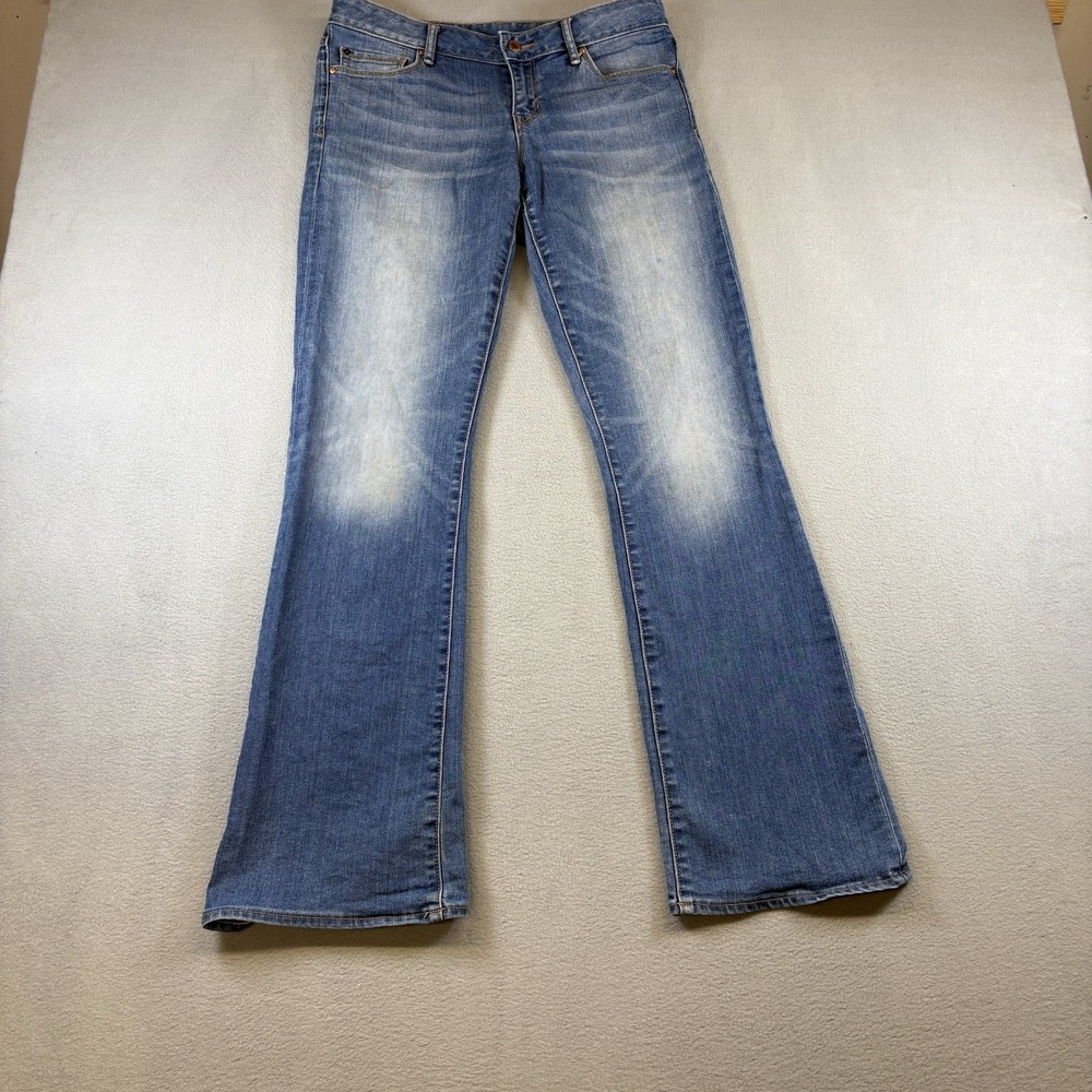 Gap 1969 Perfect Boot Jeans Women's 28R Bootcut Stretch Blue Denim Medium Wash